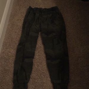 camouflage joggers